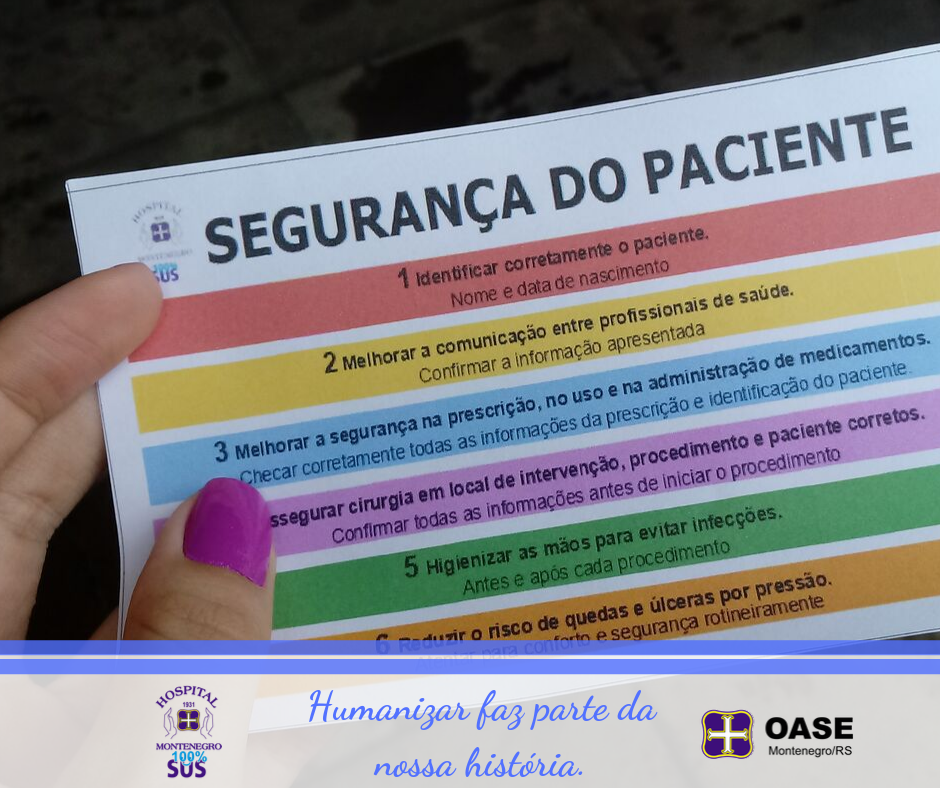 Read more about the article Dia Mundial da Segurança do Paciente