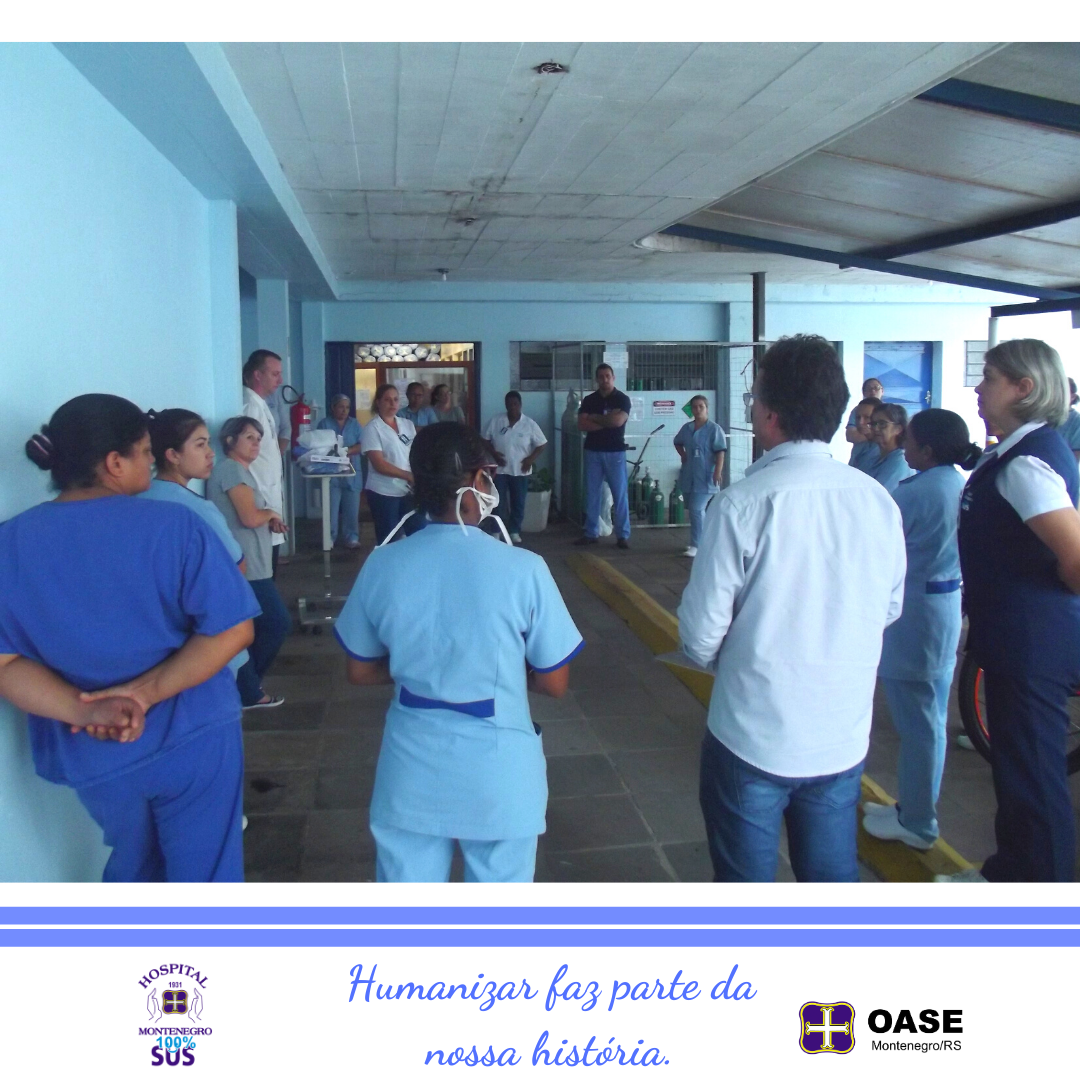 Read more about the article Colaboradores do HM participam de capacitação sobre paramentação e retirada de EPI´s